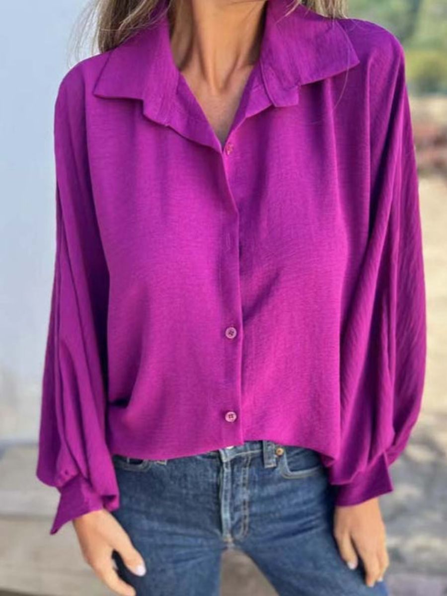 Vellaro blusa larga con botones