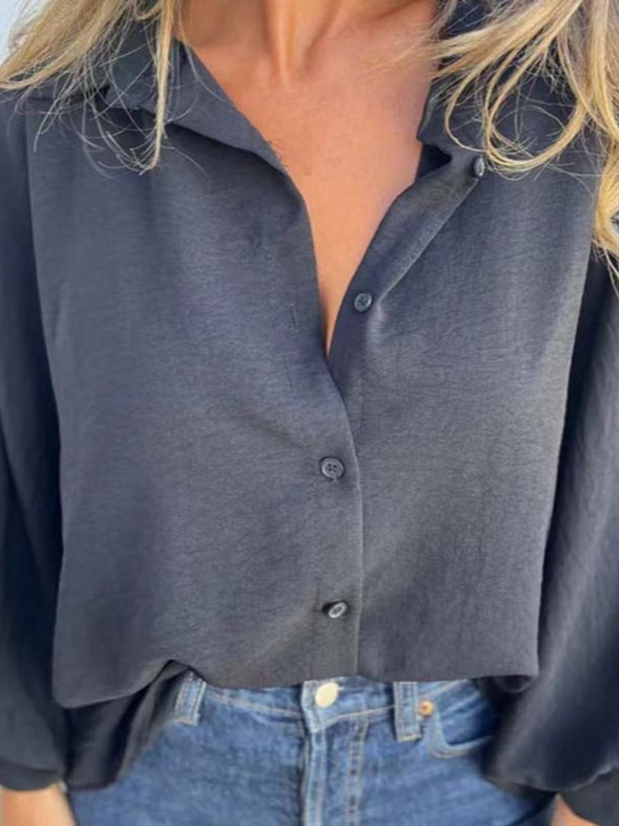 Vellaro blusa larga con botones