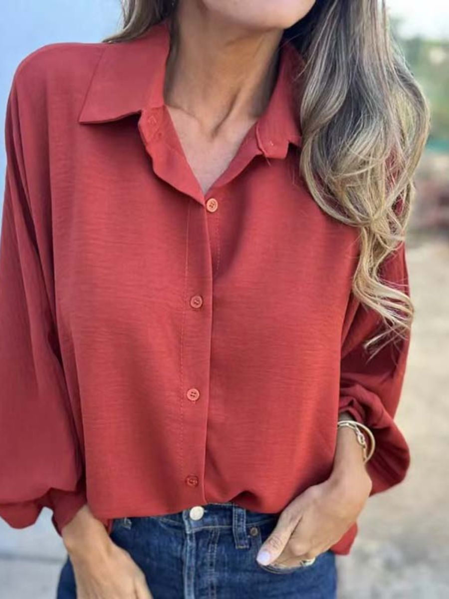 Vellaro blusa larga con botones