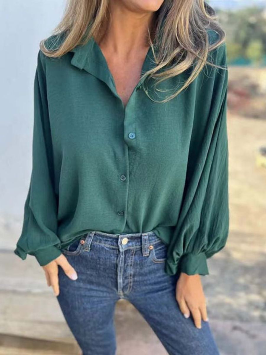 Vellaro blusa larga con botones