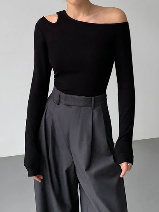 Vellaro top de manga larga con aberturas