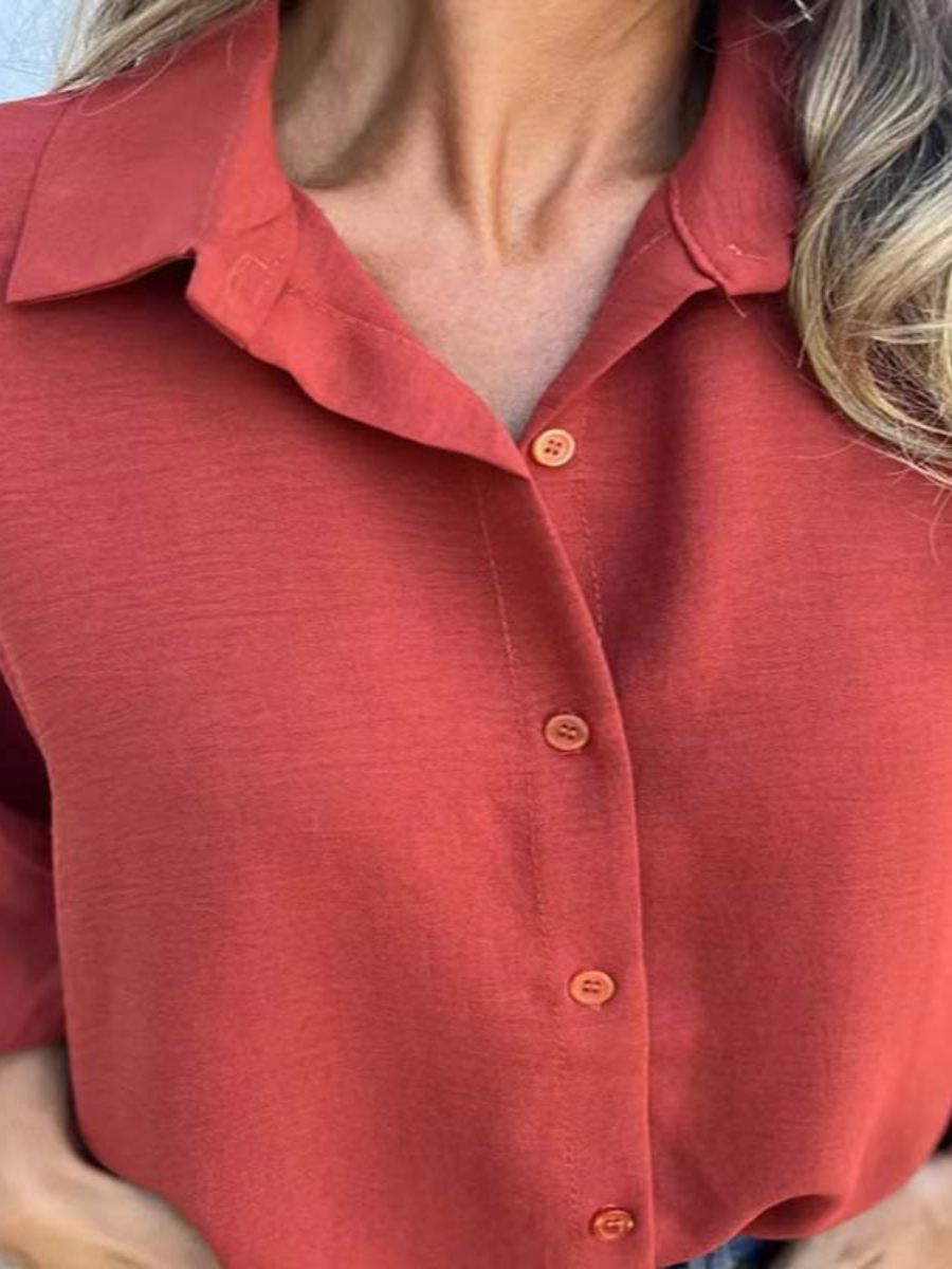 Vellaro blusa larga con botones