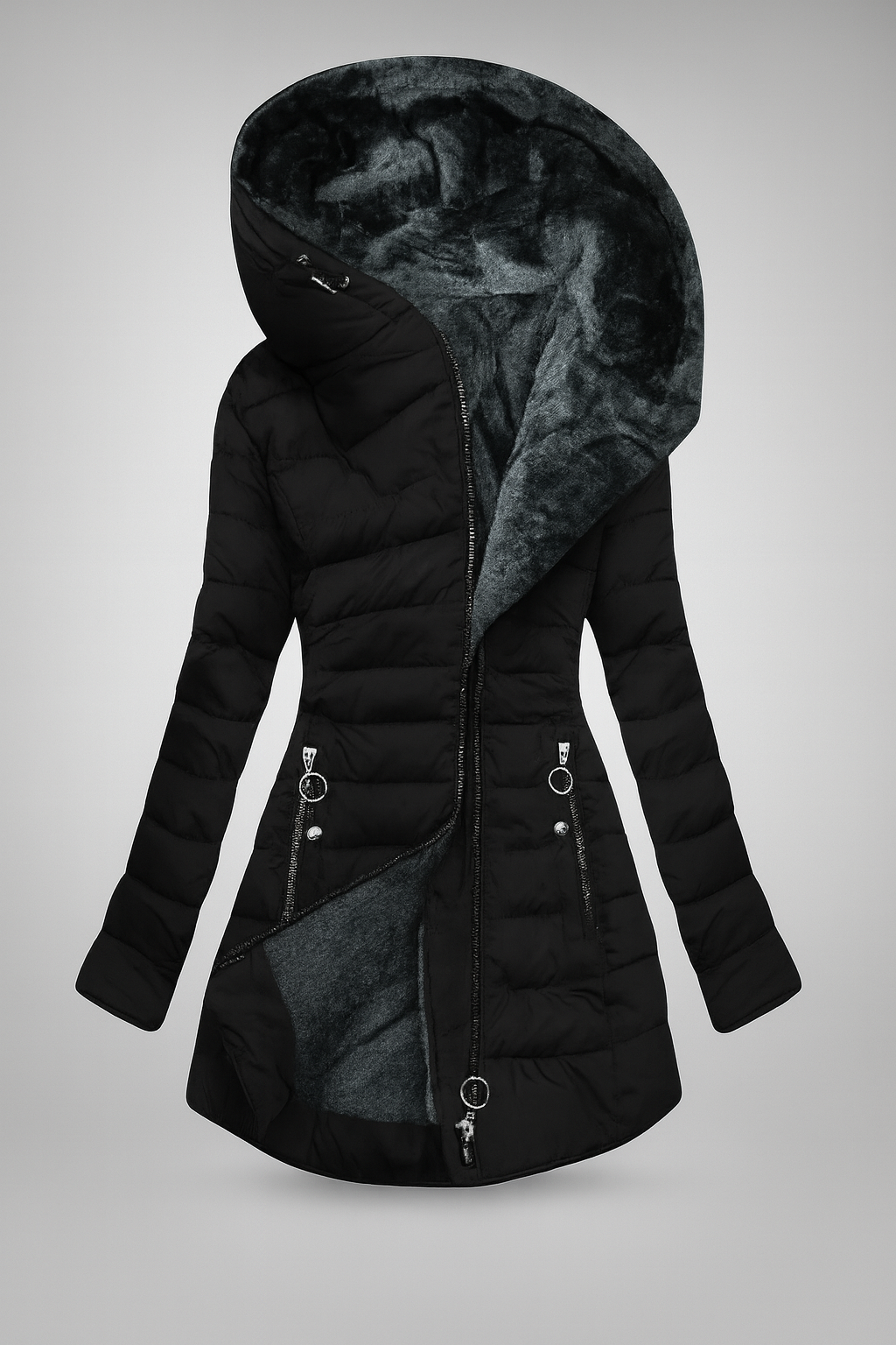 Vellaro abrigo suave y cálido para mujer