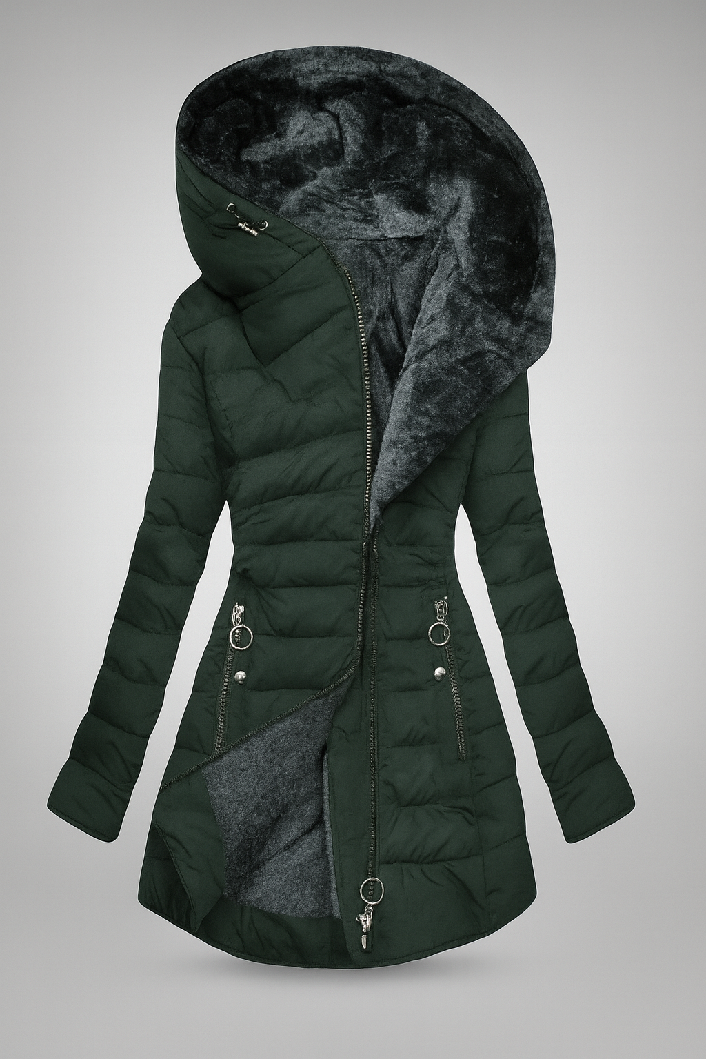 Vellaro abrigo suave y cálido para mujer