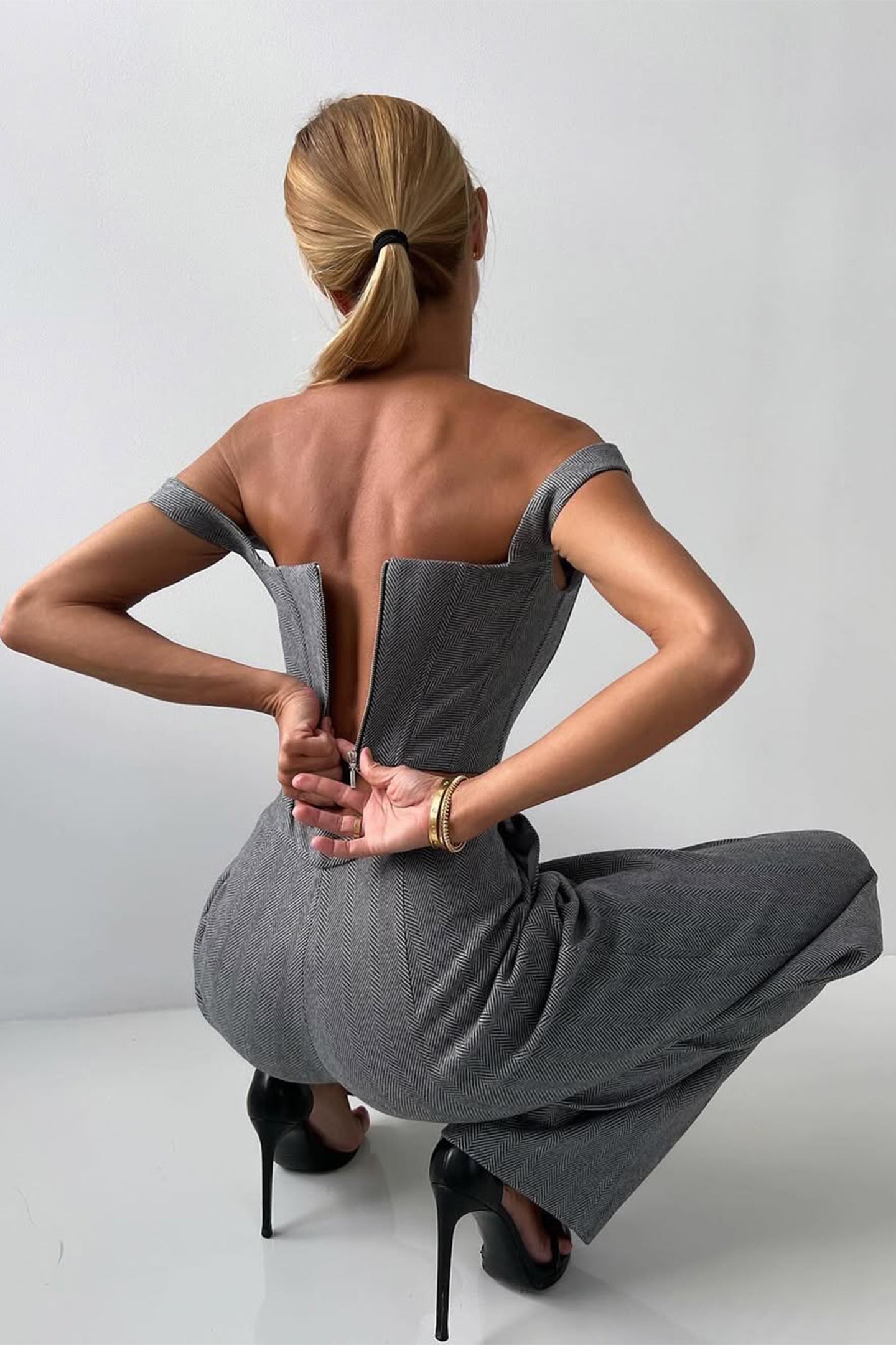 Vellaro conjunto de tres piezas con blazer