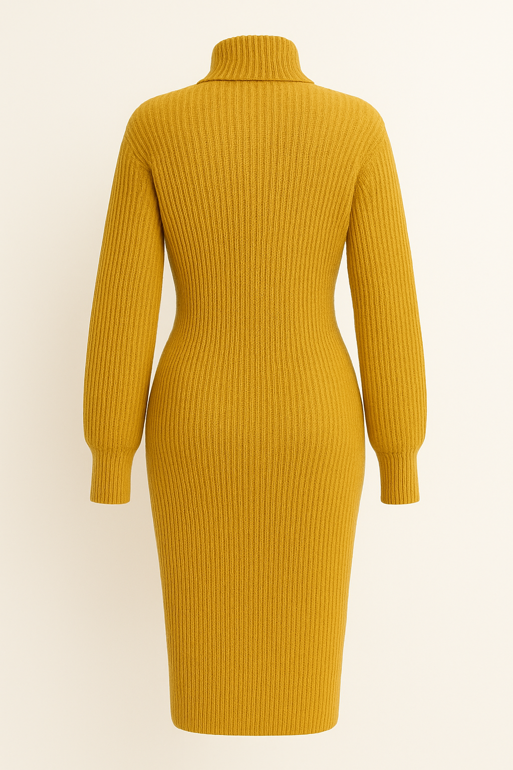 Vellaro vestido de punto con cuello y botones