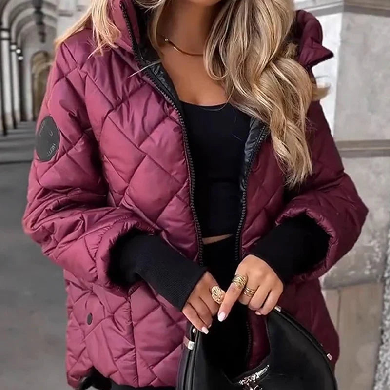 Vellaro chaqueta acolchada de invierno para mujer
