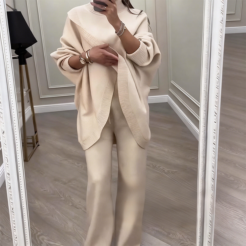 Vellaro conjunto oversize asimétrico de punto